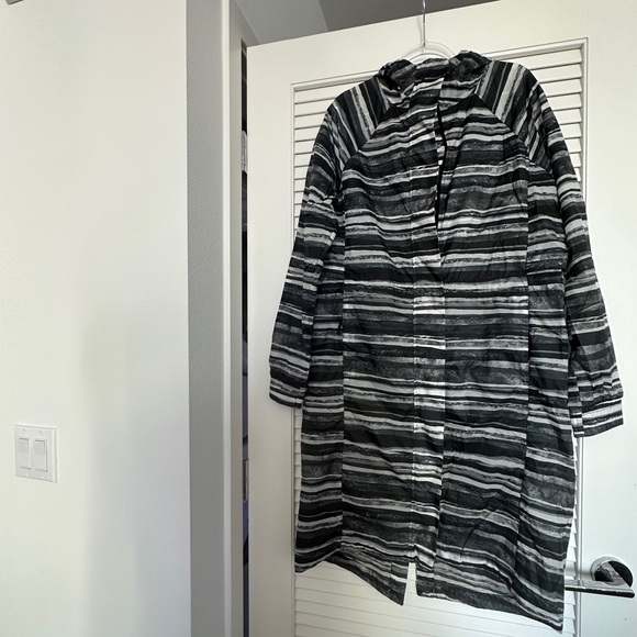 🍋 Lululemon Lab Assemblage Shell convertible Rain jacket sz8 RARE #0118 - Picture 8 of 11